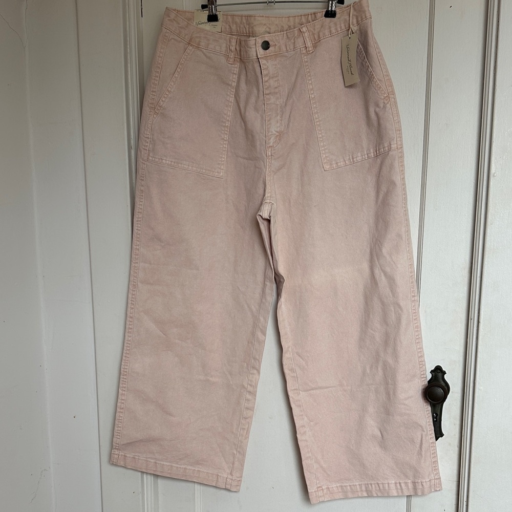 Universal Thread Women's Pink Wide Leg Pants